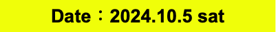 Date：2024.10.5 sat